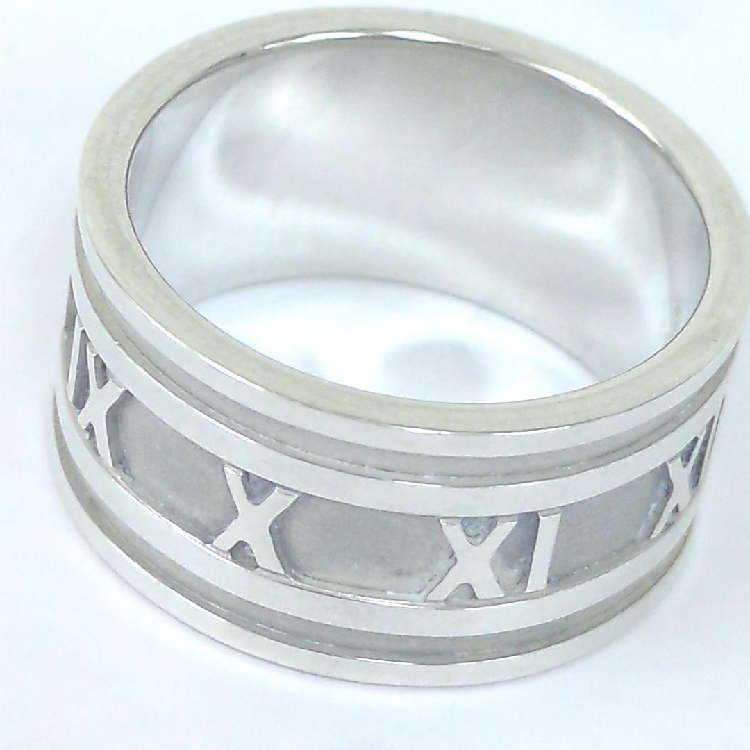 ティファニー アトラス ワイドリング シルバー925 メンズ 約22号