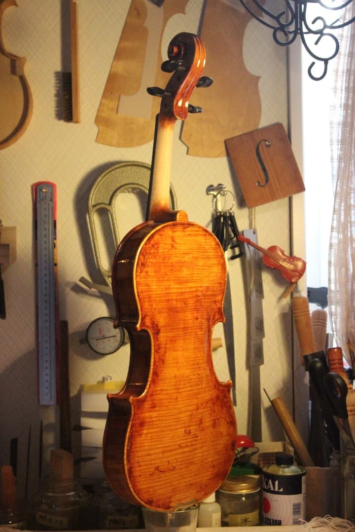 12/18更新.製作楽器①】バイオリン(ガダニーニモデル) 4/4 2025