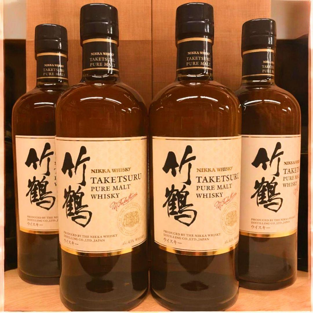 竹鶴700ml 未開封4本セット