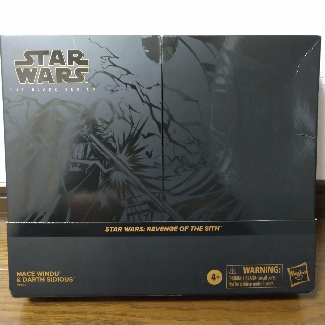 スターウォーズ　ブラックシリーズ 　メイス・ウィンドゥ　&　ダース・シディアス