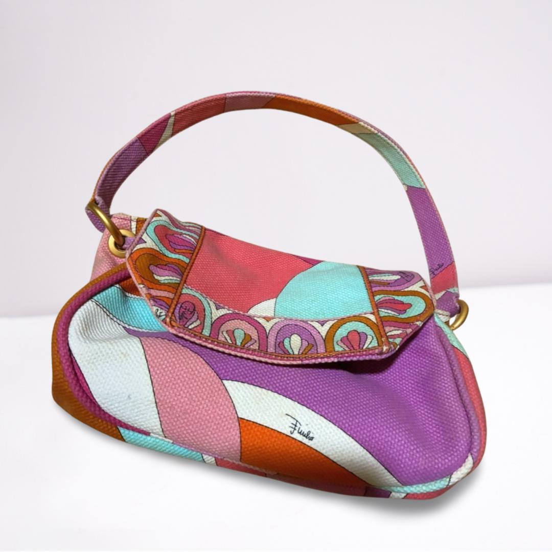 【エミリオプッチ】パリジェンヌ風ショルダーバッグ♪Emilio Pucci