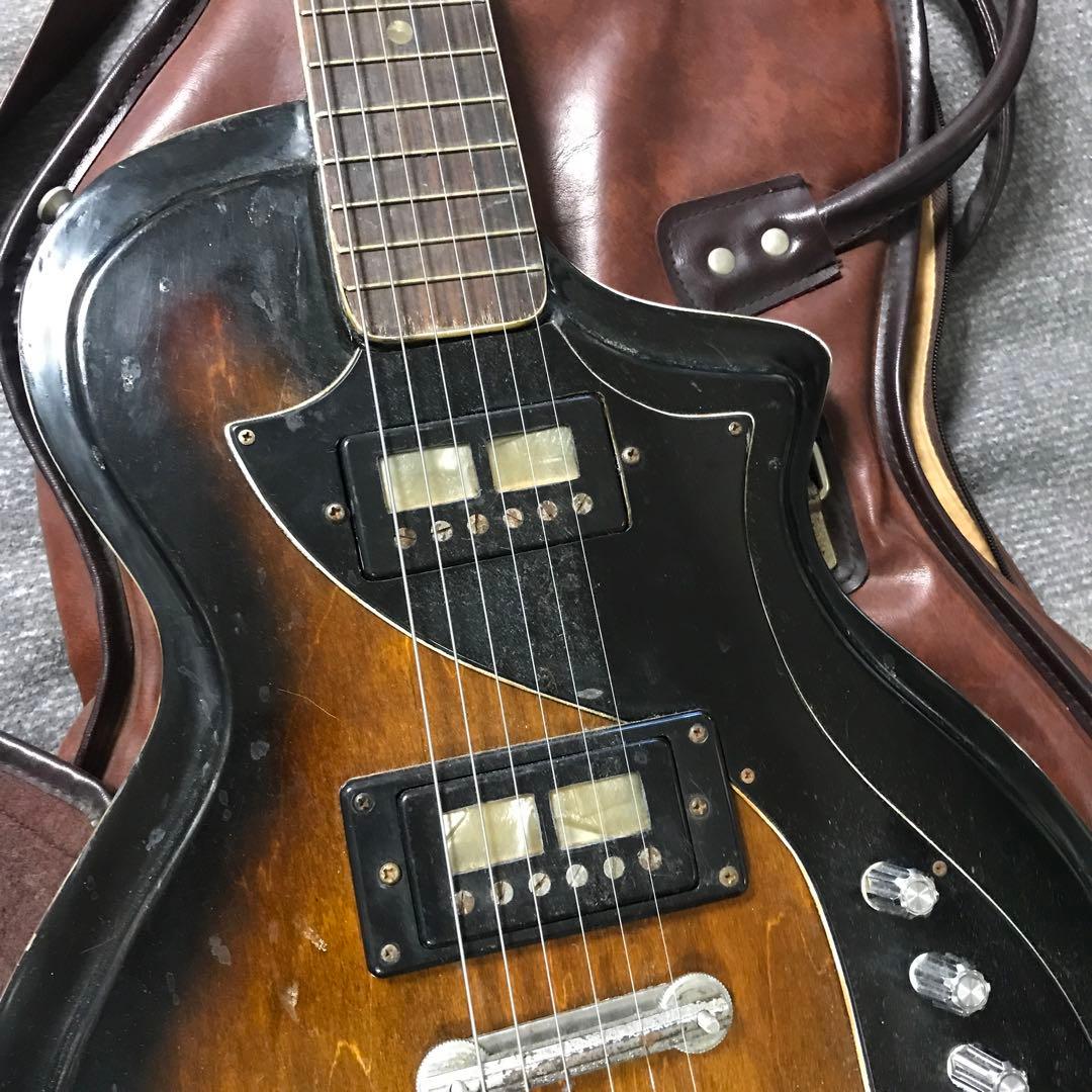 古いエレキギター　詳細不明
