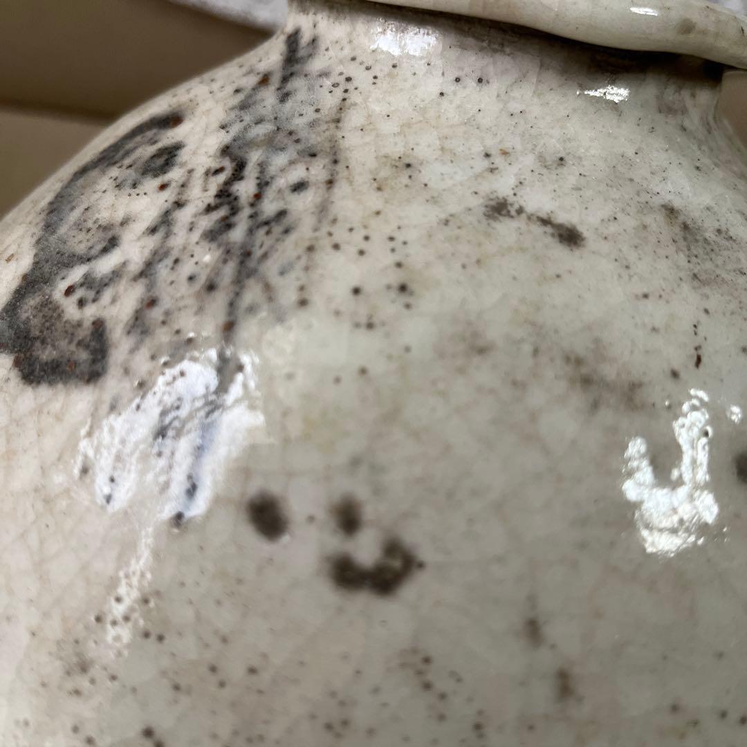 希少　アンティーク壺　骨董　茶道具　花瓶、生花