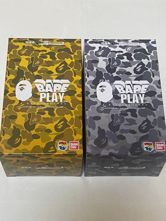超合金 BAPE(R) CAMO SHARK BE@RBRICK 2体セット
