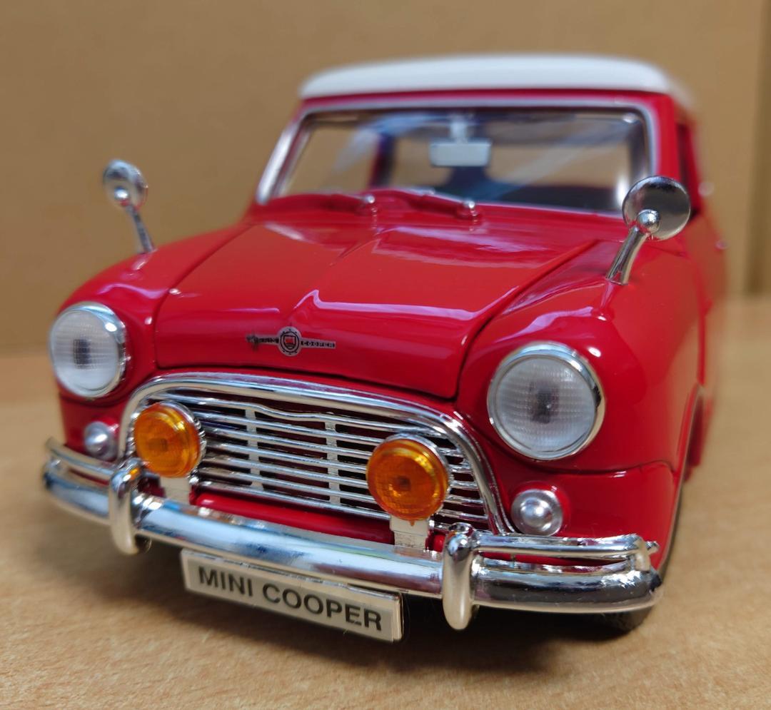 1/18 モーリス ミニクーパー レッド 1961-1967 morris