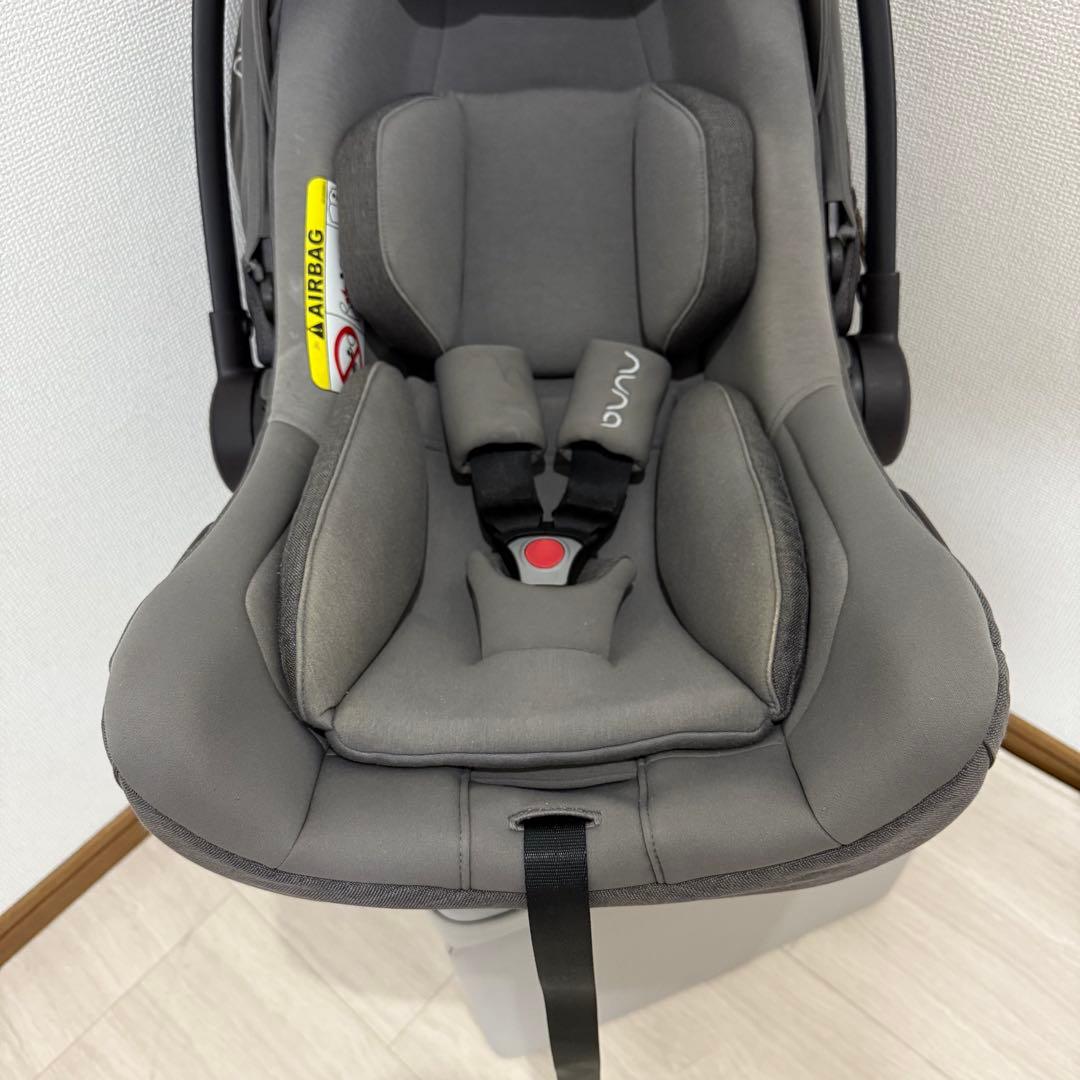 【美品】nuna PIPA next N チャイルドシート グラナイト