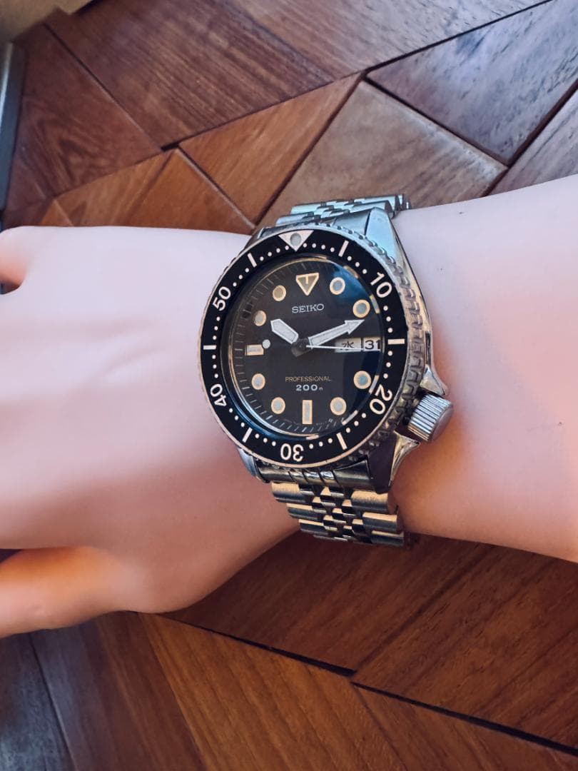 SEIKO 7C43-6010 セイコーダイバー レトロ ジュビリーブレス