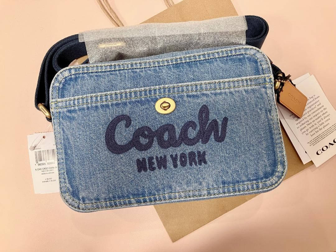 新品coach カーゴ カメラ バッグ