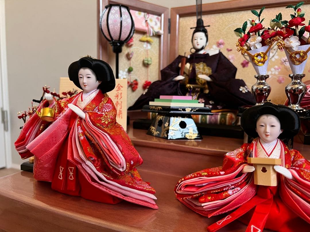 雛人形セット 伝統的なひな祭り