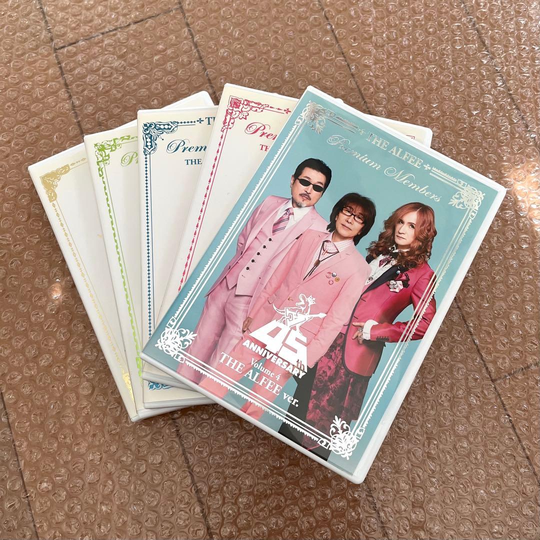THE ALFEE 45th プレミアムメンバーズDVD5本セット ⭐︎美品 - メルカリ