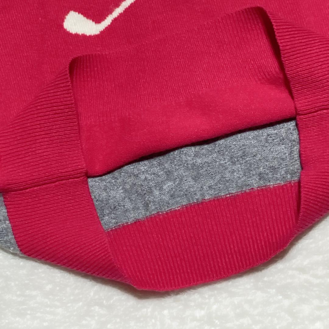 DE0002【パーリーゲイツ】ニット セーター【1】カシミヤ100％ ラグラン