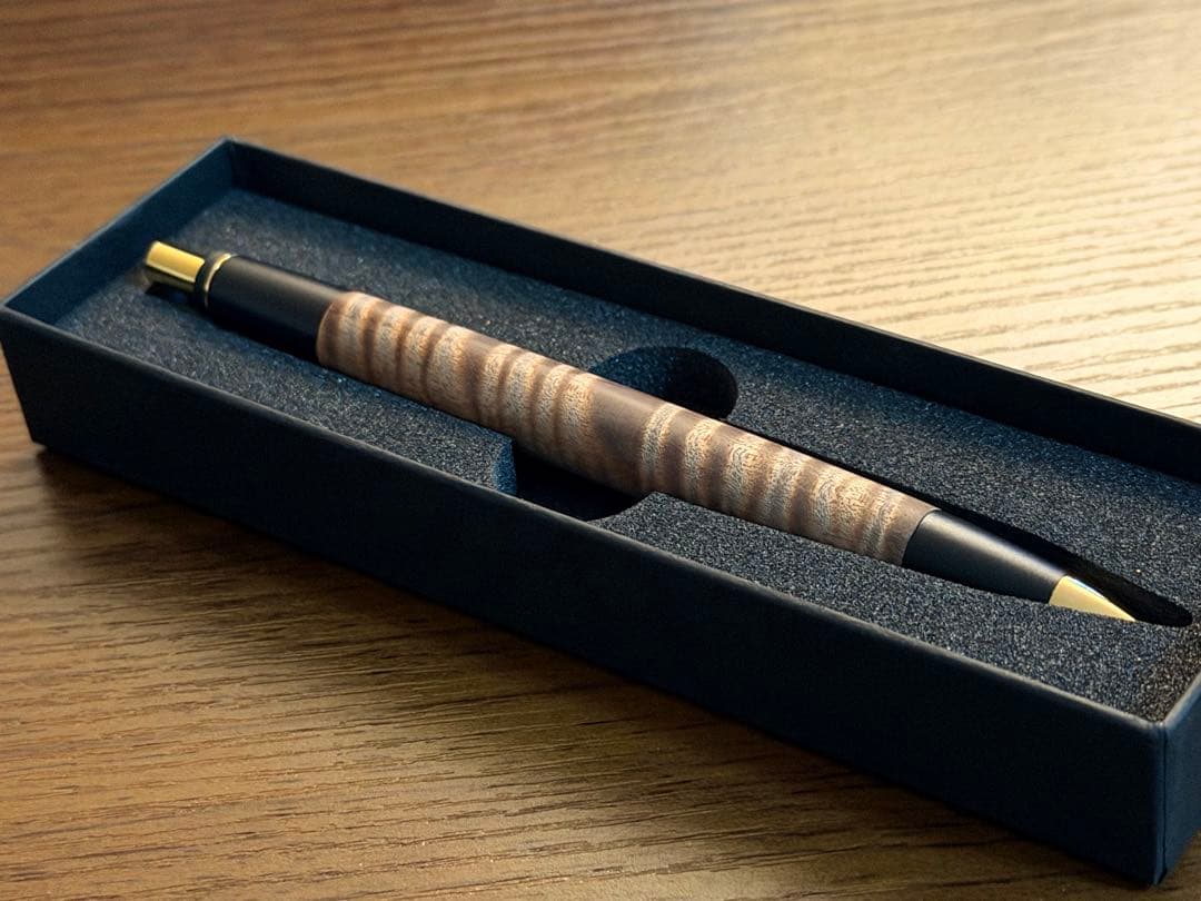 あけぼの工房 ジェニュインマホガニープレミアムグレネード シャープペン 0.5