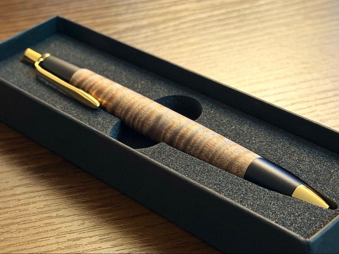 あけぼの工房 ジェニュインマホガニープレミアムグレネード シャープペン 0.5