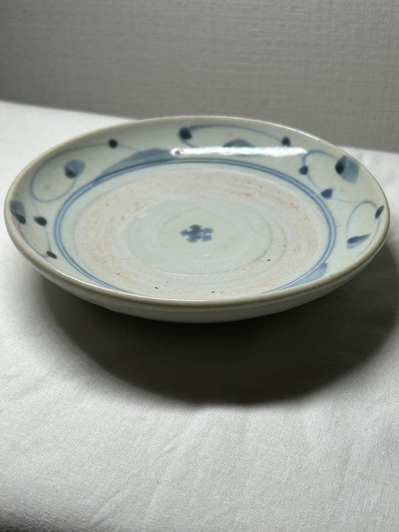 古伊万里染付 くらわんか皿 江戸時代中期頃 無傷