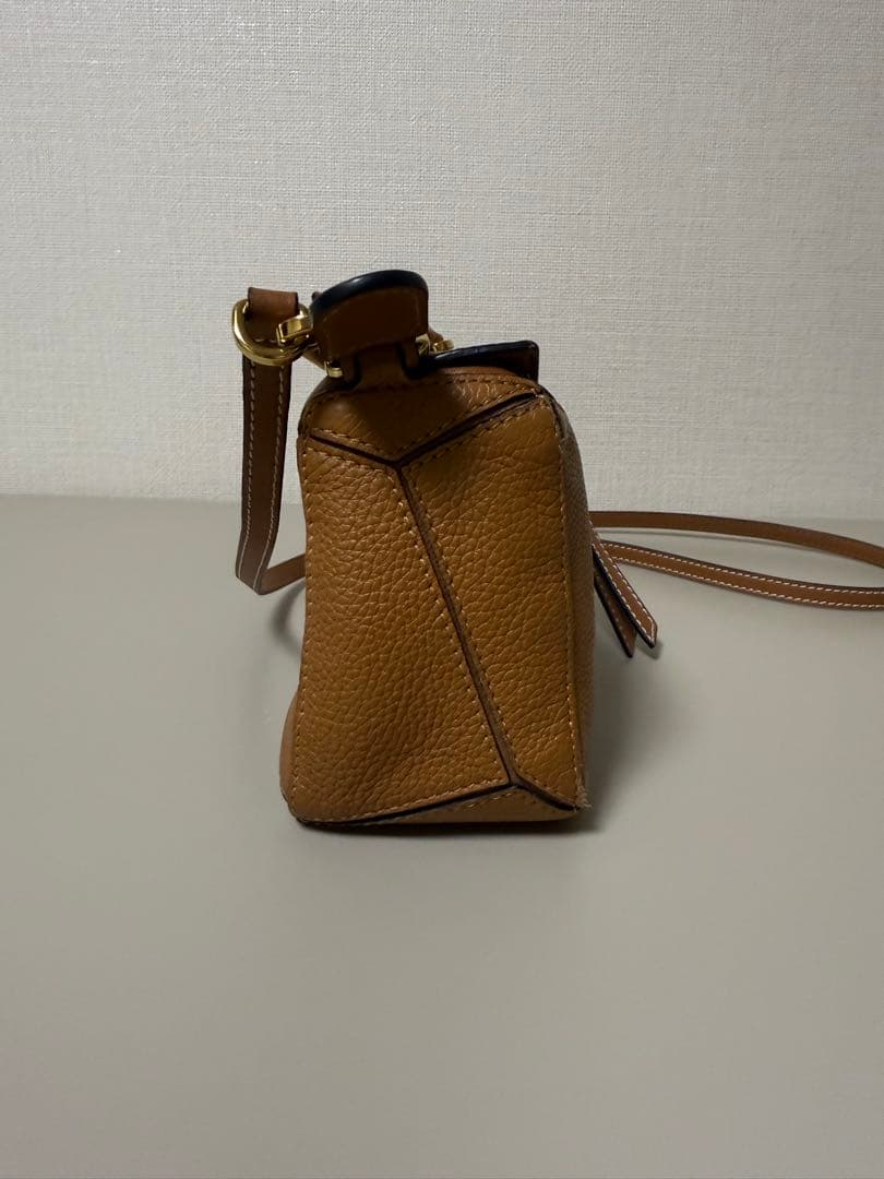 LOEWE ロエベ　パズルバッグ　ミニ　タン