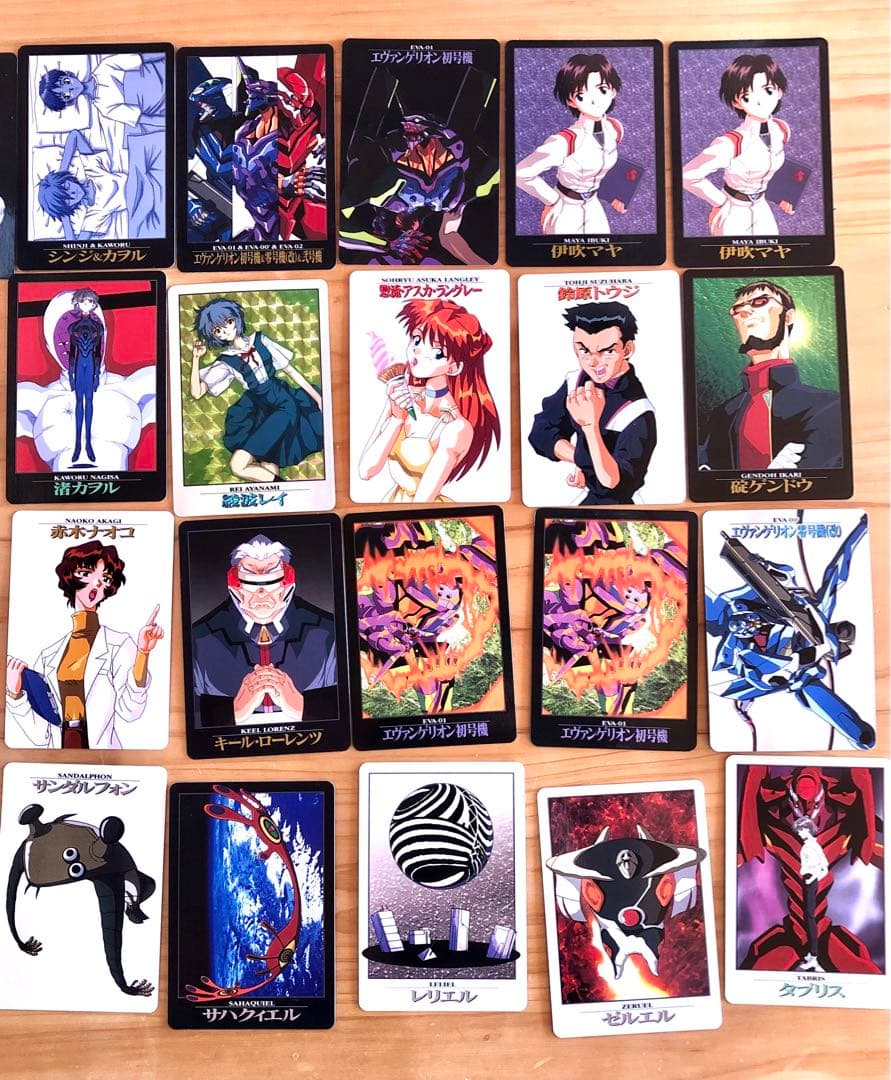 エヴァンゲリオン カードダス 43枚まとめ売り キラあり