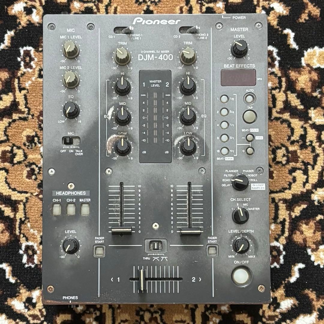 djm400 Pioneer djm-400 動作確認済 ミキサー