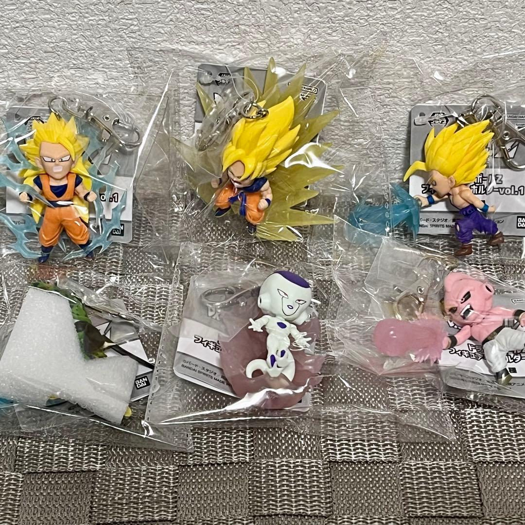 全6種セット】ドラゴンボールZ フィギュアキーホルダー vol.1 vol.2