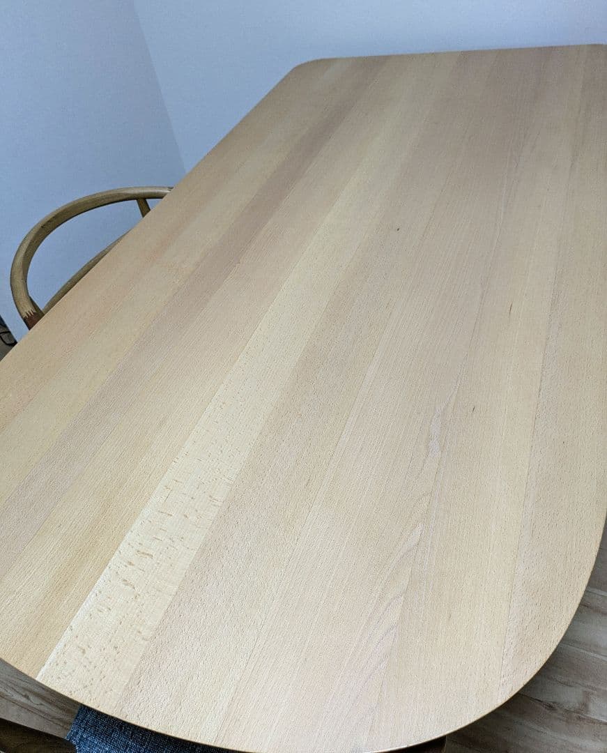 ACTUS \"moku\" 　 日進木工 ナチュラル　ブナ材無垢ダイニングテーブル