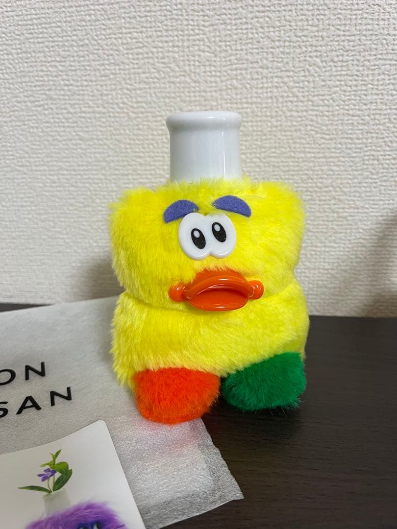 新品MAISON DOLLSSAN ぬいぐるみ 一輪挿し カトラリー 花瓶ひよこ