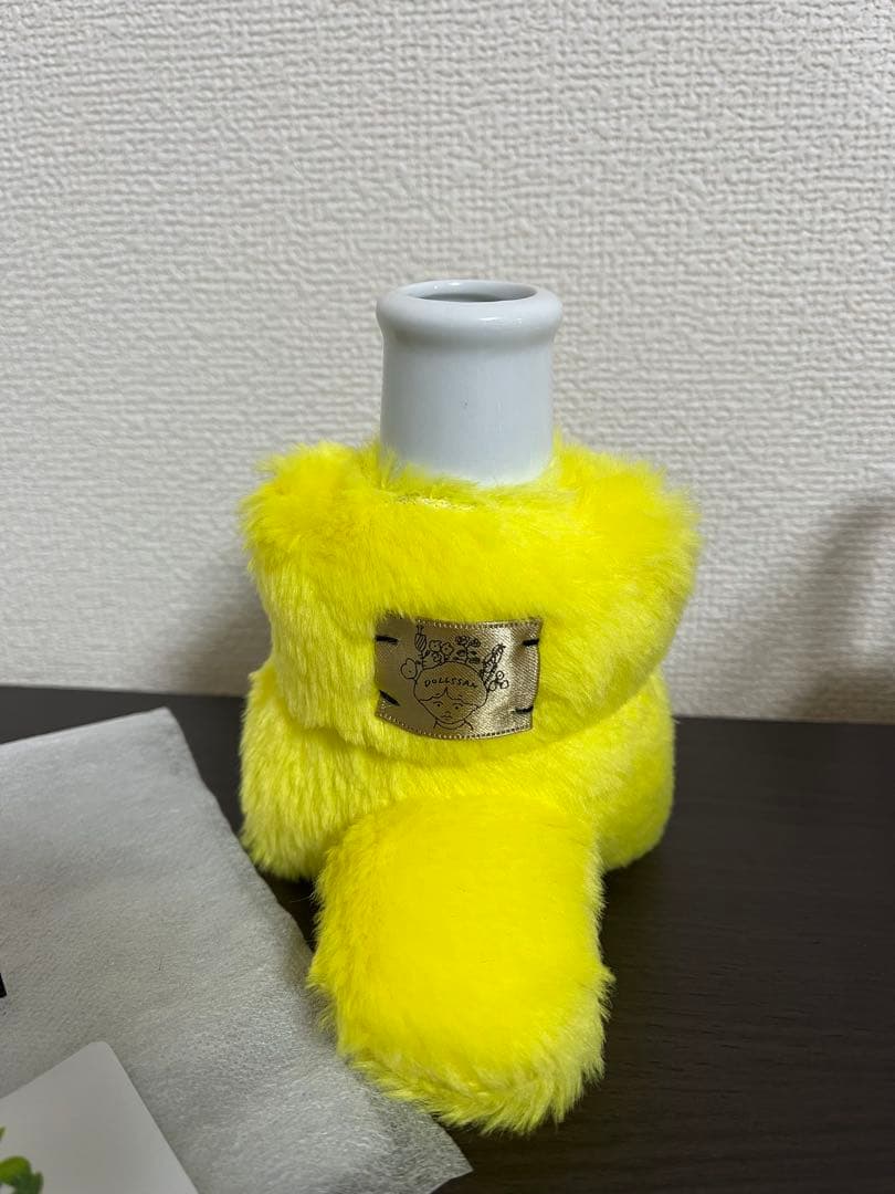 新品MAISON DOLLSSAN ぬいぐるみ 一輪挿し カトラリー 花瓶ひよこ