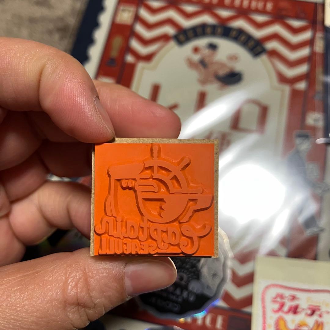 オビワン レトロ郵便 切手風シール ノベルティシール クリアファイル