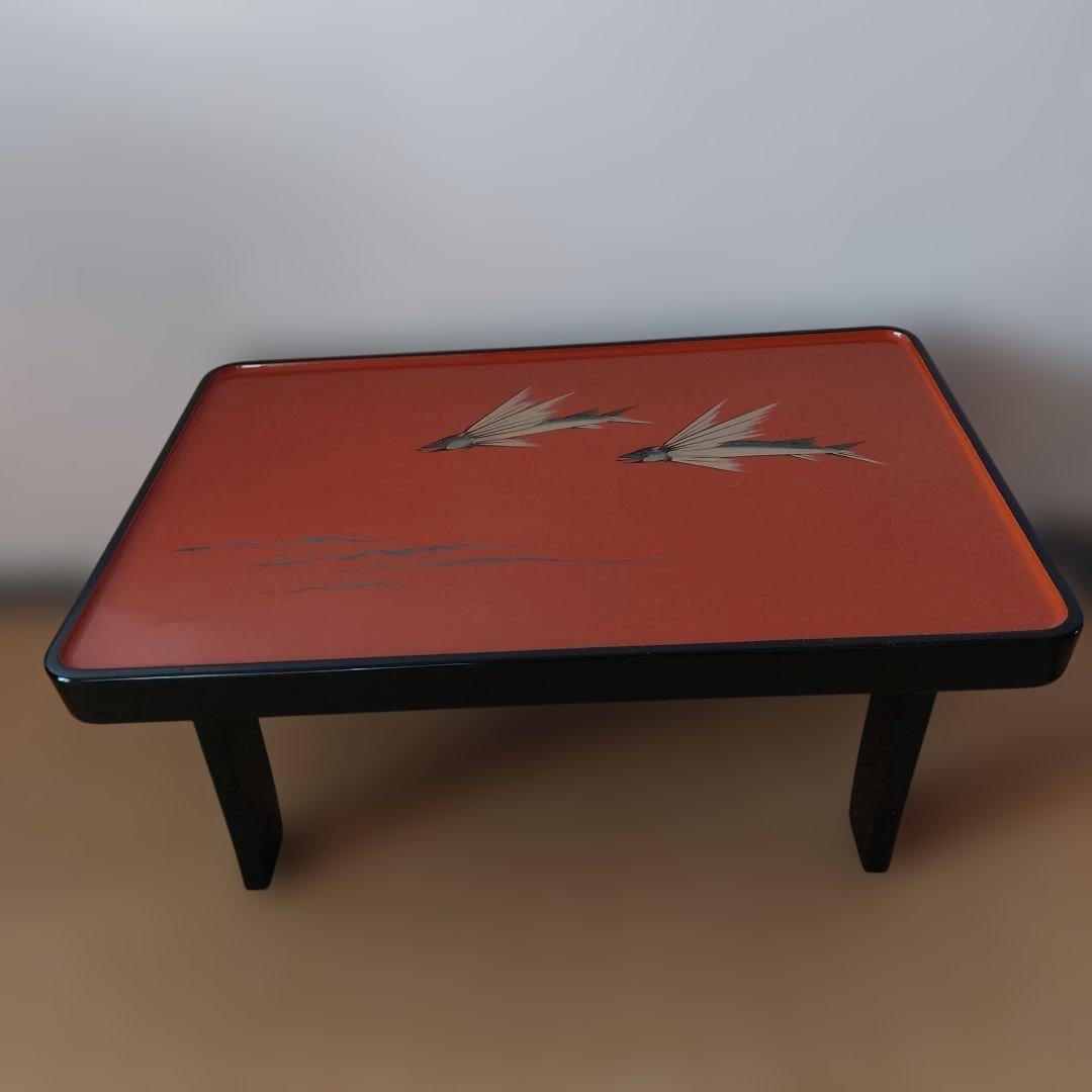 輪島塗 脚付き懐石膳 ２脚