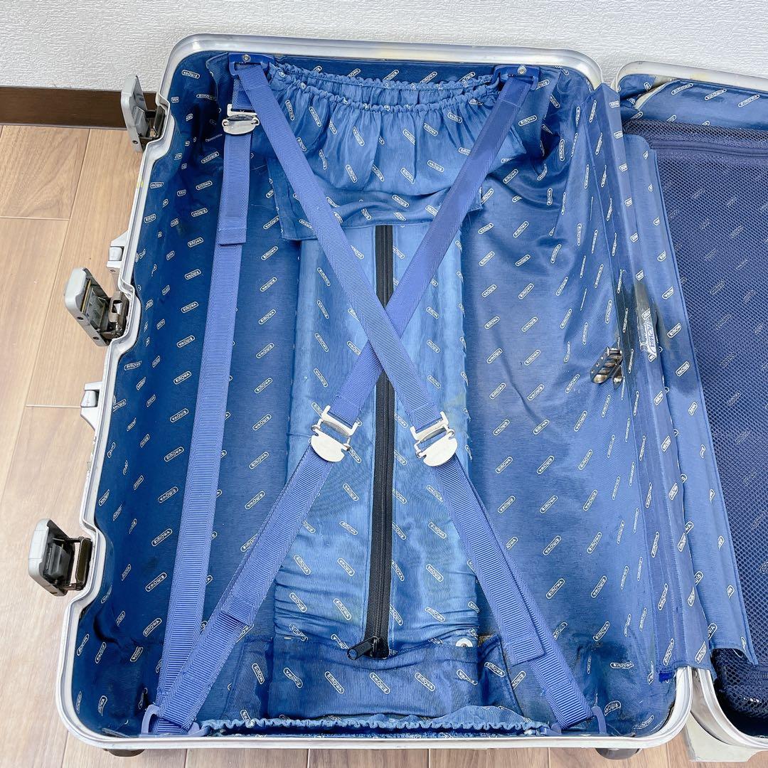 リモワ トパーズ 青ロゴ 廃盤 希少な2輪キャスター クラシックフライト