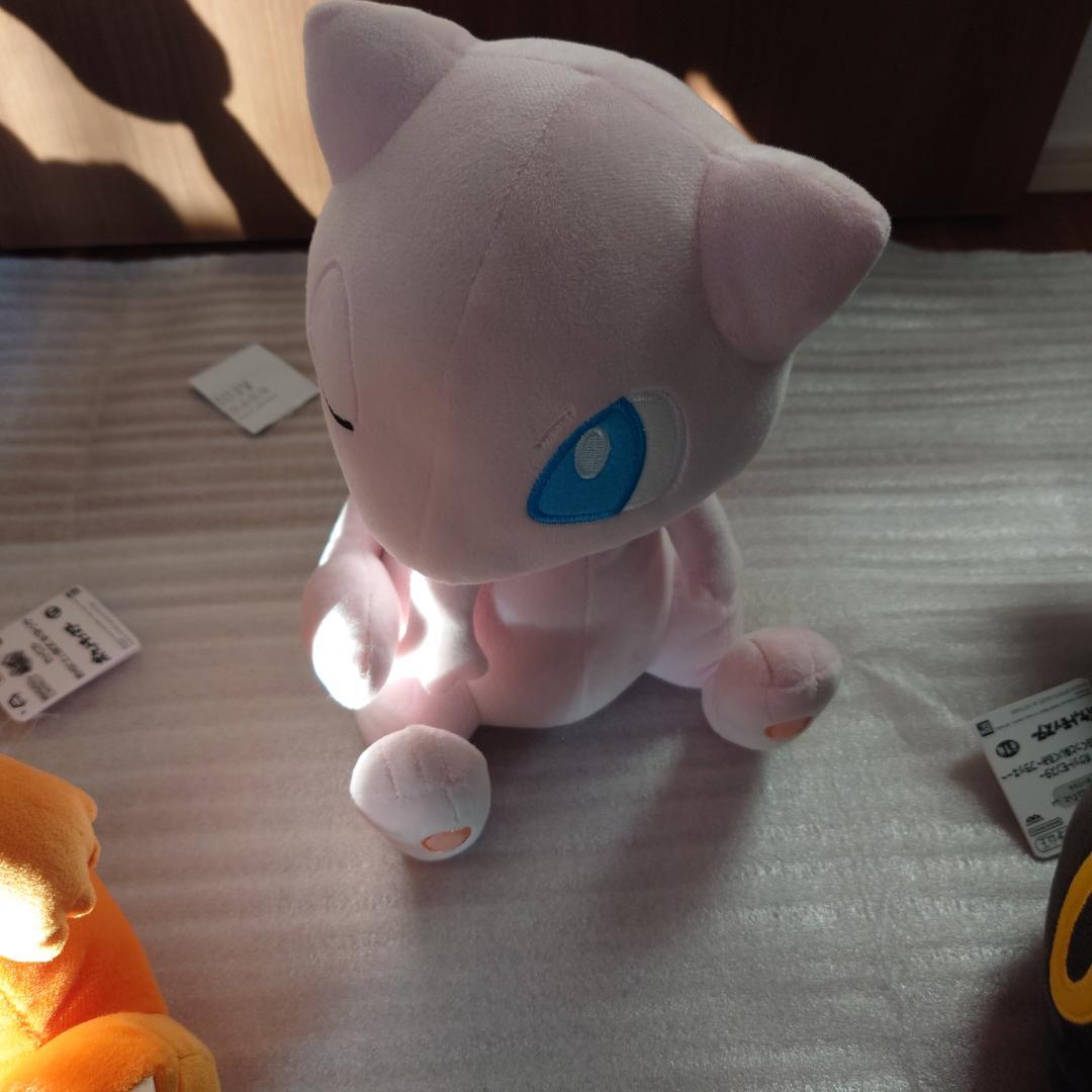 ポケモンぬいぐるみ ヒトカゲ、ゼニガメ、ミュウ、ヒメグマ　4体セット