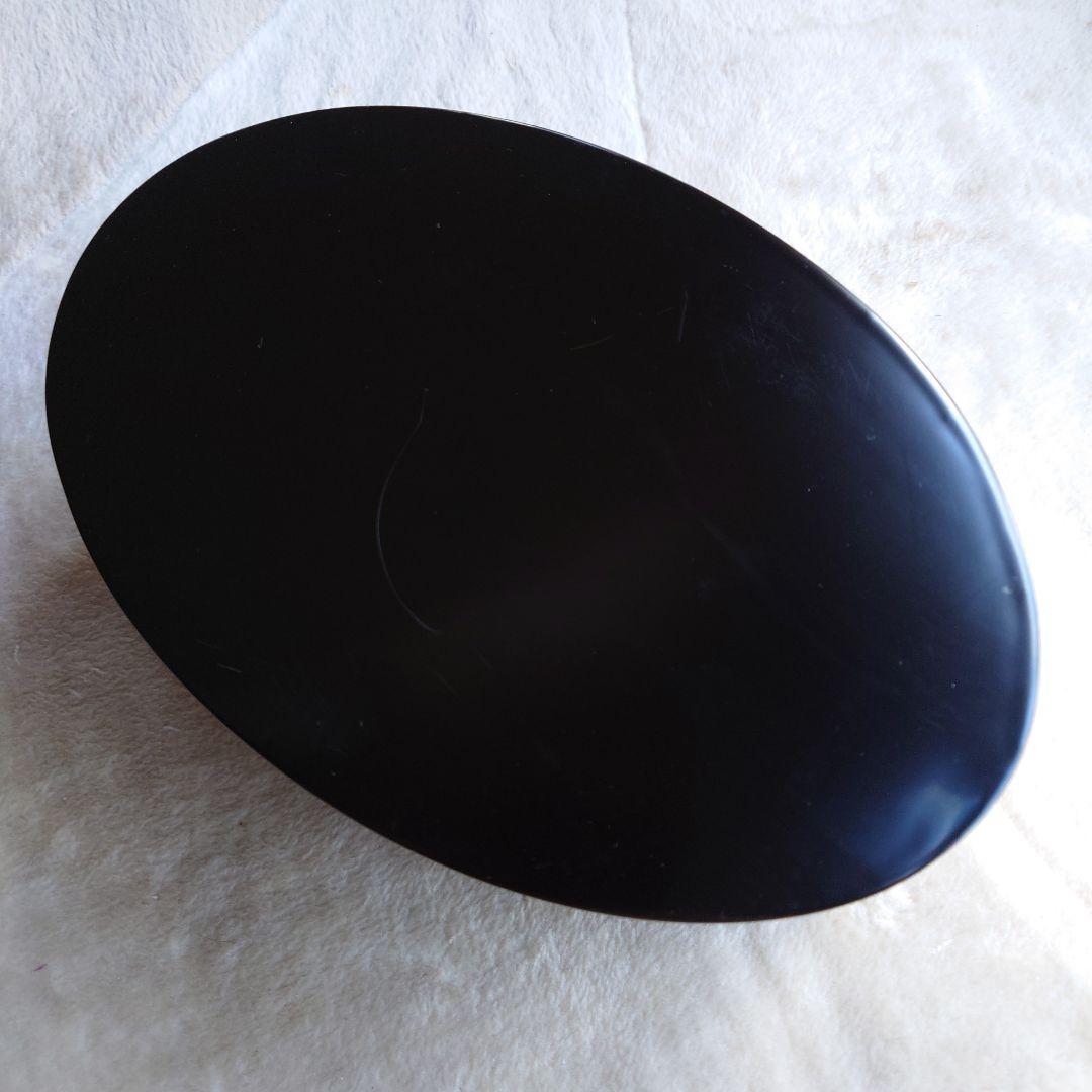 美術工芸　漆工芸　宝箱　木製　くり抜き　展示会で購入　大ぶり厚み　底に浅い筋傷