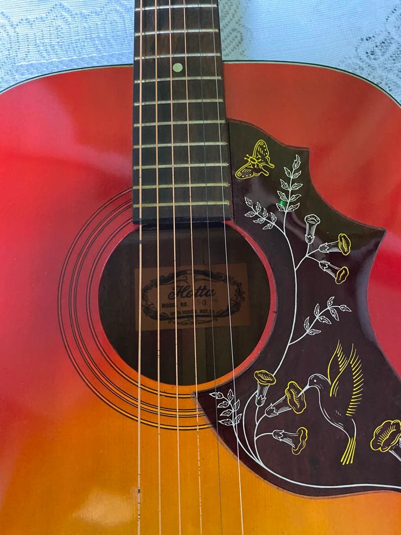 美品 カントリーしようぜ！ ハミングバード HOTTA エレアコ 音出し良好