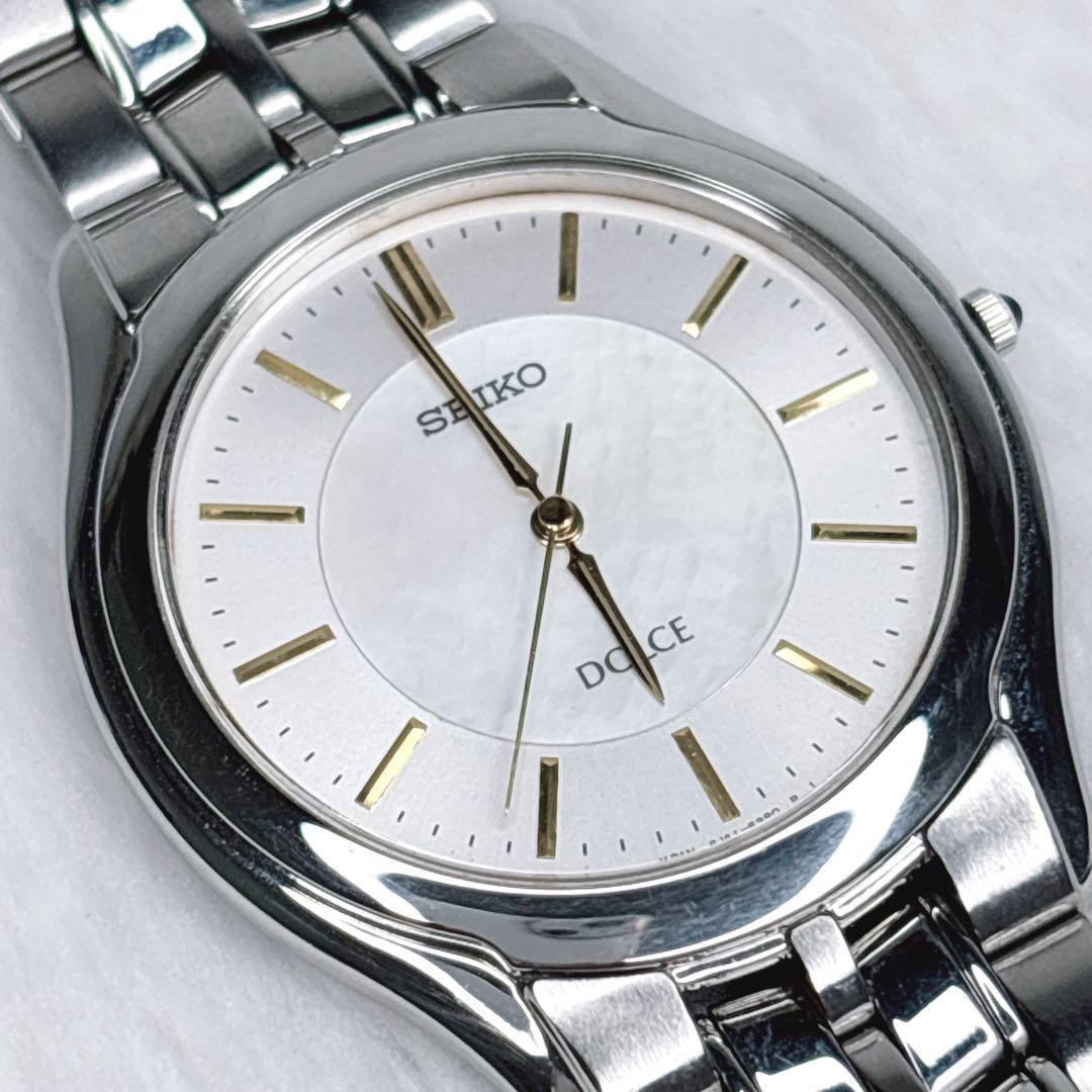 SEIKO DOLCE ドルチェ 高級ドレスウォッチ クォーツ メンズ腕時計
