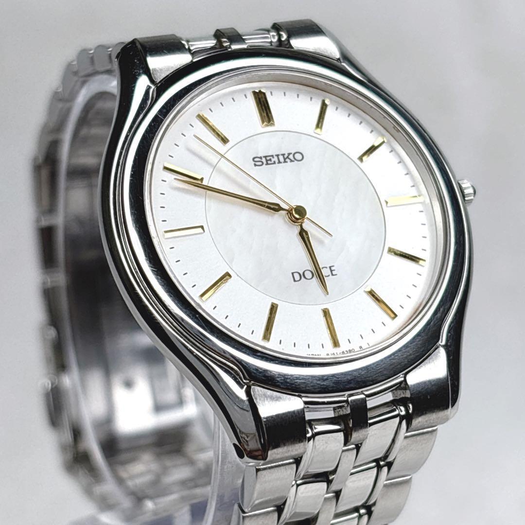 SEIKO DOLCE ドルチェ 高級ドレスウォッチ クォーツ メンズ腕時計