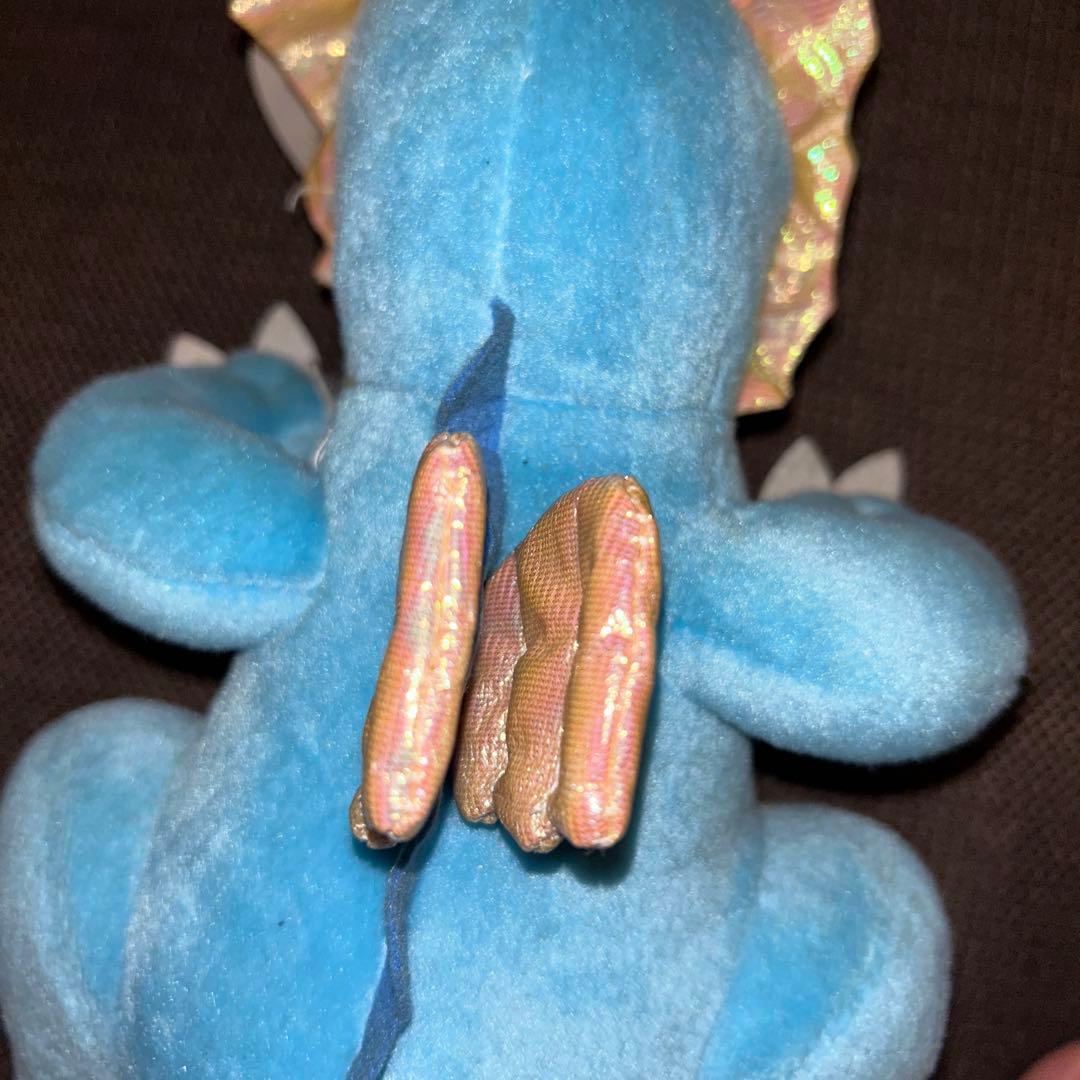 (467) 当時物 ロッテワールド Y2K ドラゴン 龍 竜 ぬいぐるみ