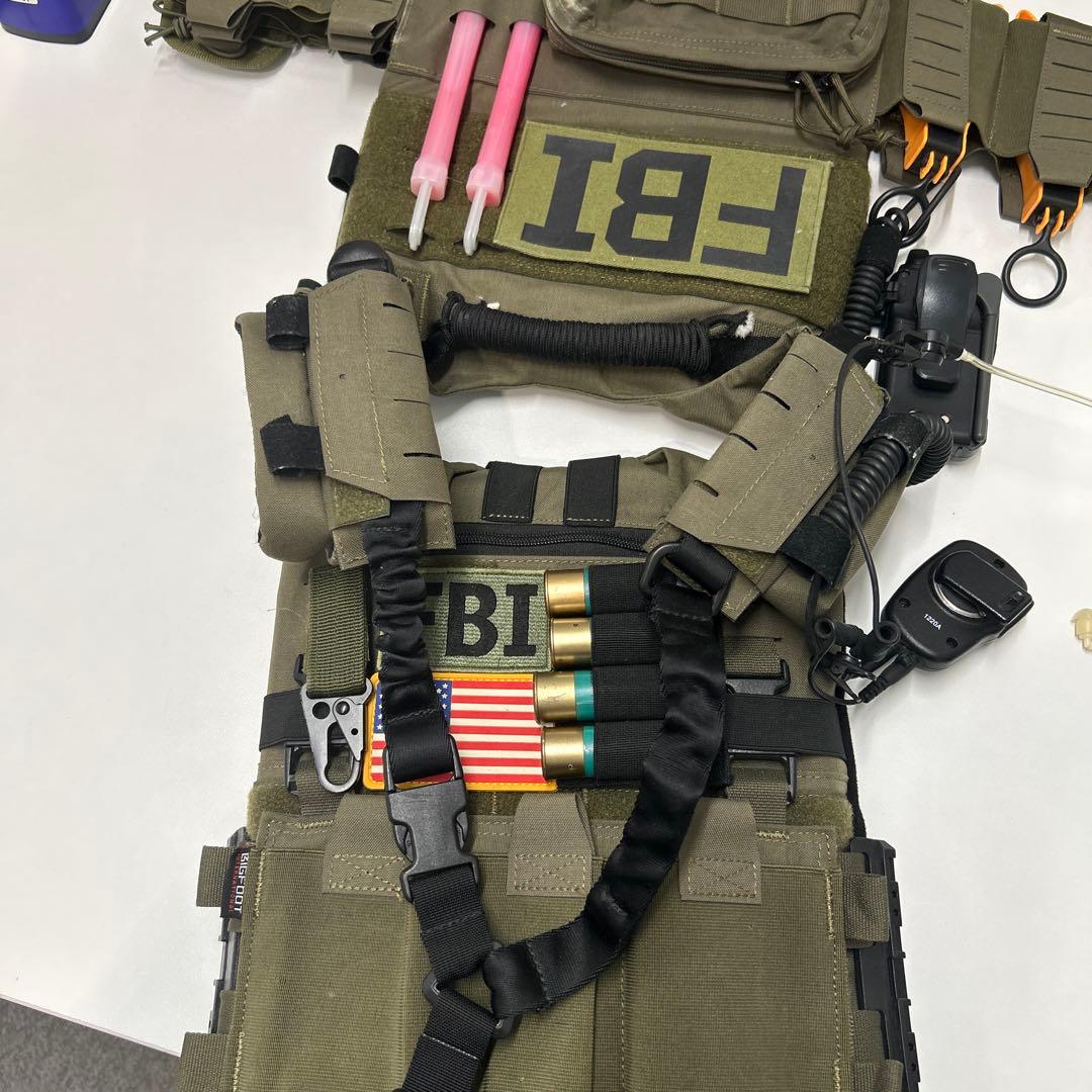 プレートキャリア ビックフット クイックリリース FBI装備 プレート