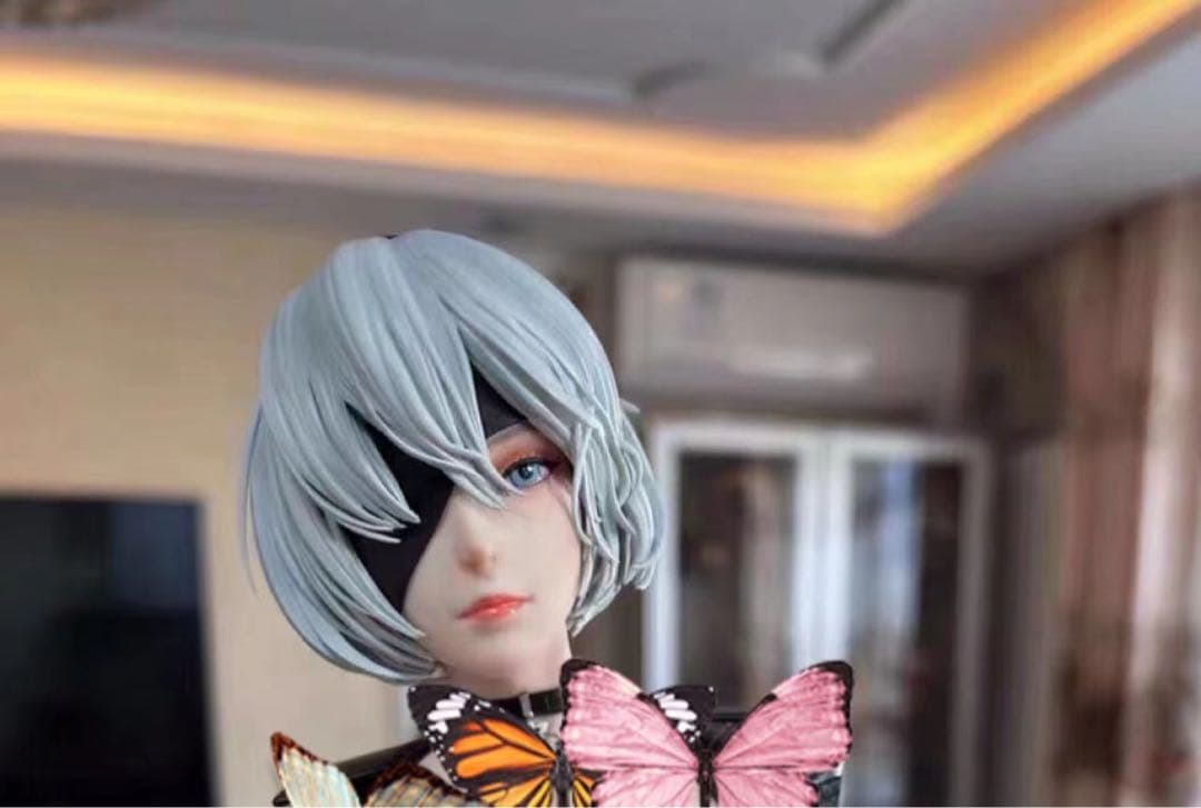 ニーア オートマタ 2B 1/4 ガレージキット ガレキ スタチュー ②⑤