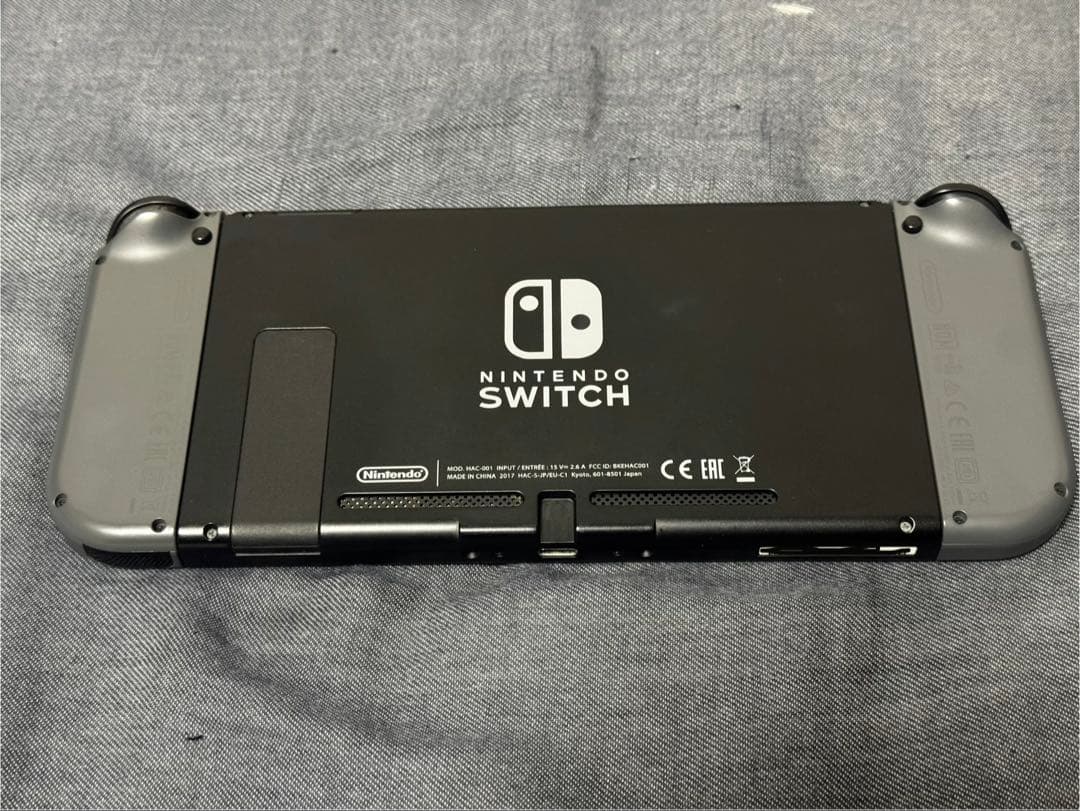 nintendo switch グレー