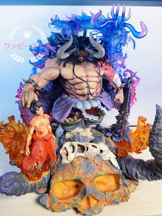 pop  カイドウ ジオラマ ワンピース　フィギュア　ワノ国編　鬼ヶ島　ギア5