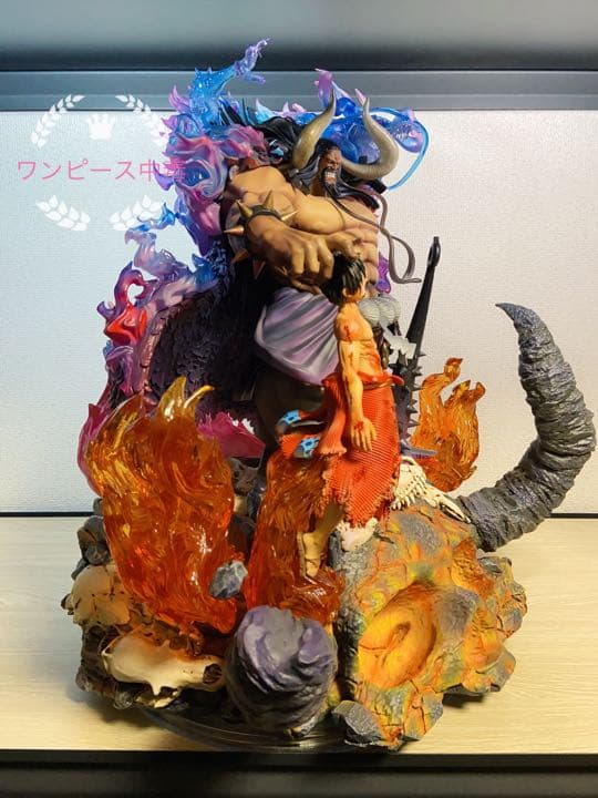 pop  カイドウ ジオラマ ワンピース　フィギュア　ワノ国編　鬼ヶ島　ギア5