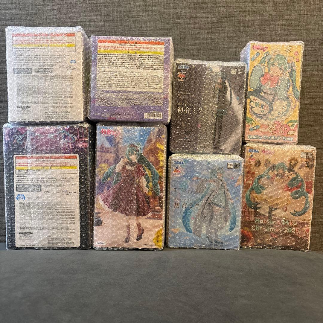 【新品・未開封】 初音ミク 人気プライズ 8点セット