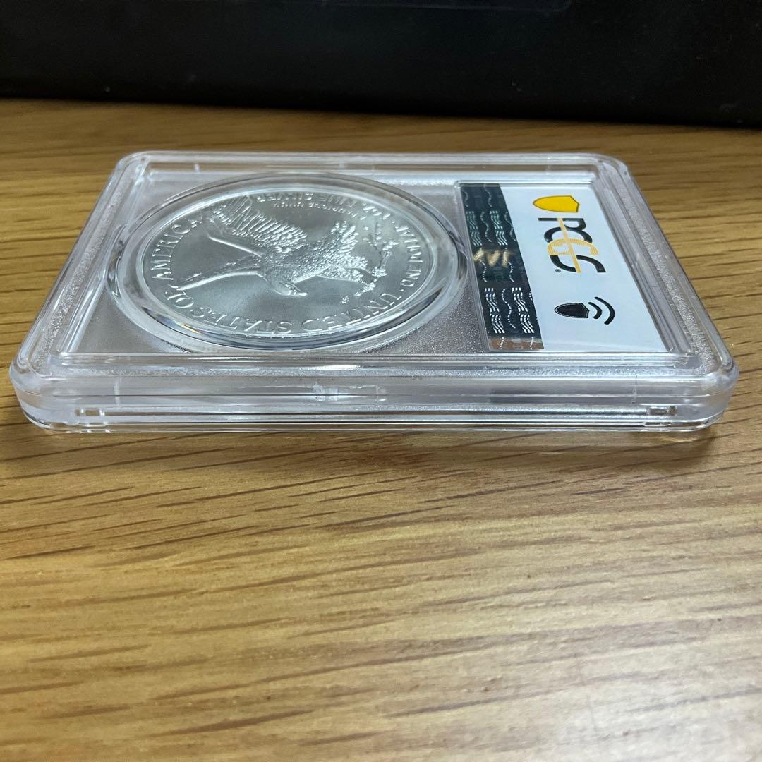 2022 アメリカン シルバー イーグル MS-70 PCGS 新品】アメリカン