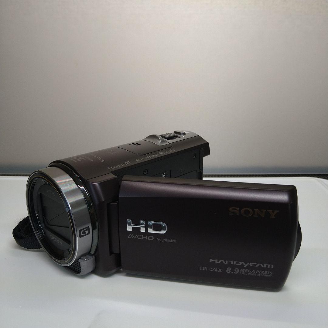 【完動美品】動作確認済みSONY ハンディカム　HDR-CX430V