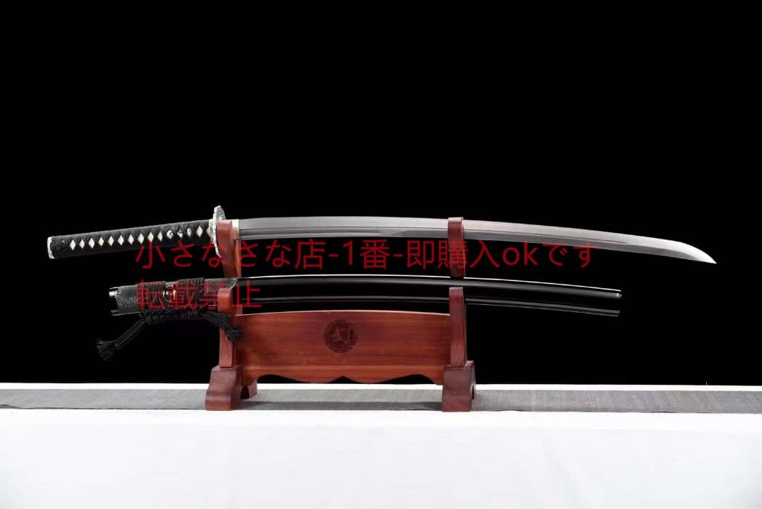 模様鋼小烏丸『鴻運打刀』武具　刀装具　日本刀　模造刀 居合刀