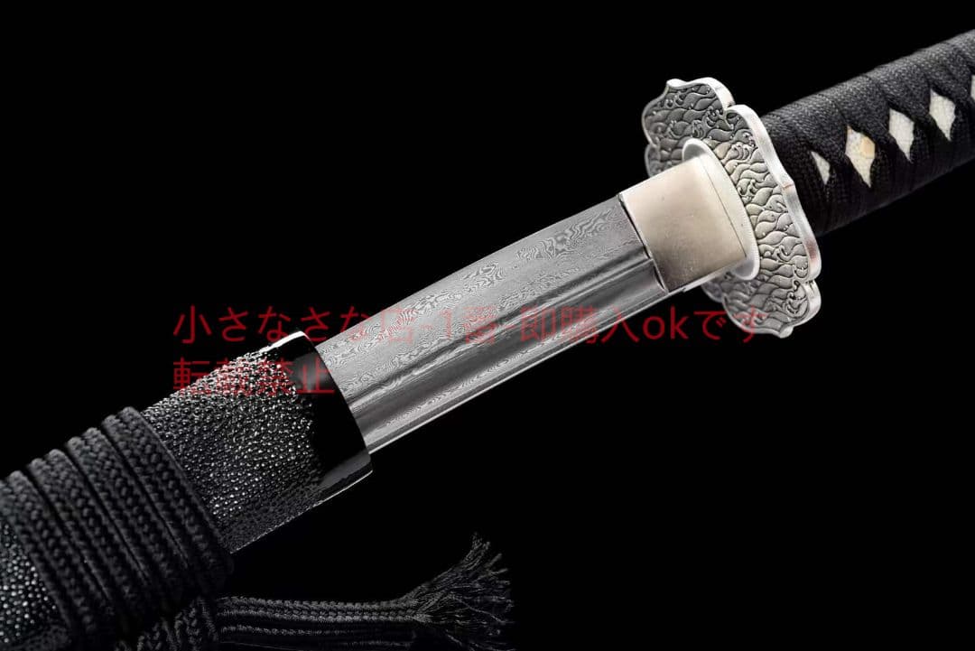 模様鋼小烏丸『鴻運打刀』武具　刀装具　日本刀　模造刀 居合刀