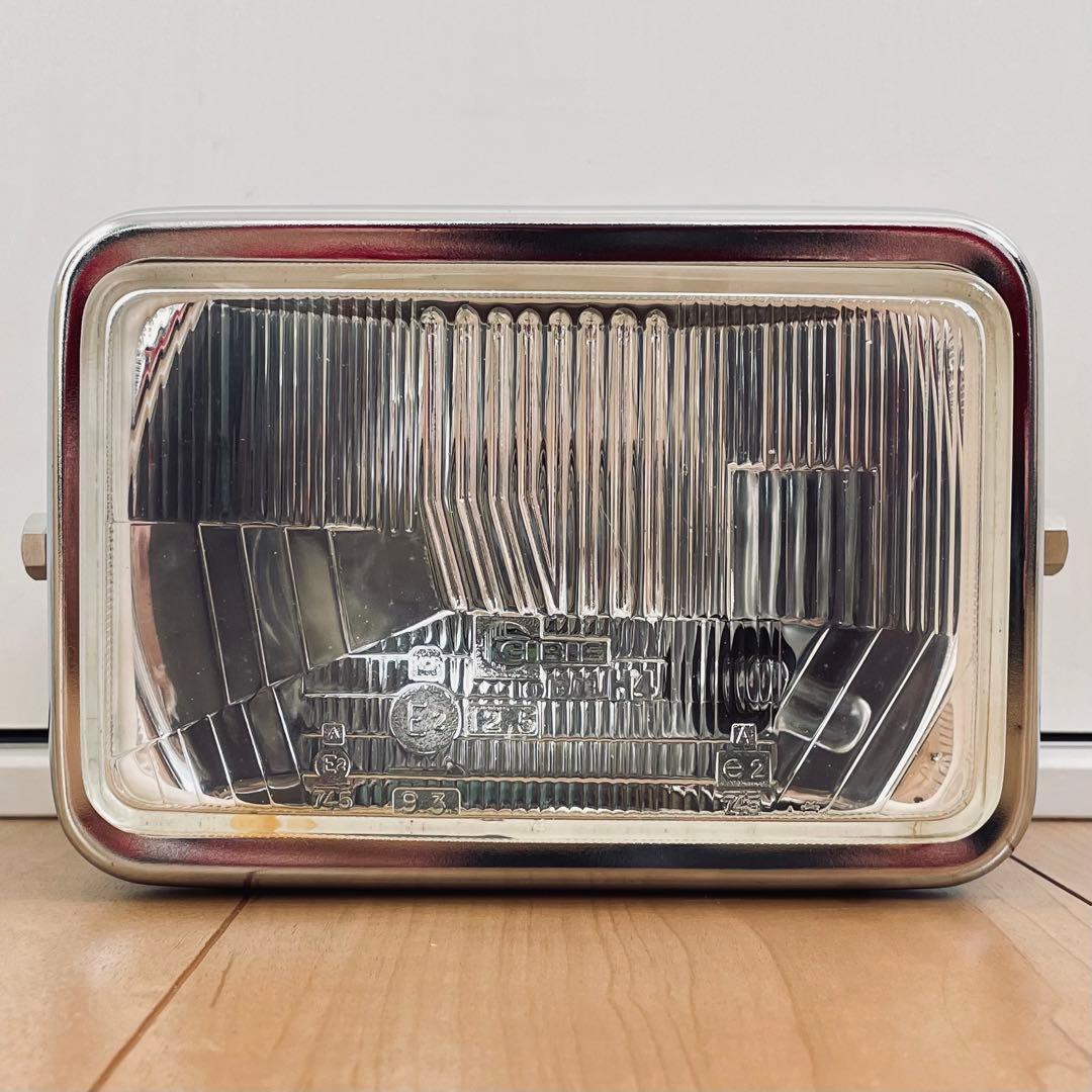 シビエ CIBIE 角型 ヘッドライト CBR400F 当時物 角目 マーシャル