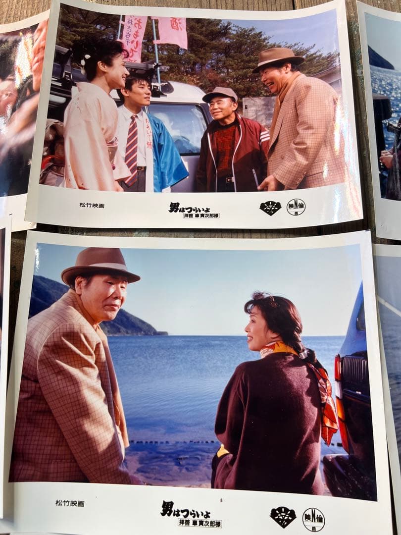 大判スチール写真 男はつらいよ 47作 釣りバカ日誌7 牧瀬里穂 かたせ梨乃