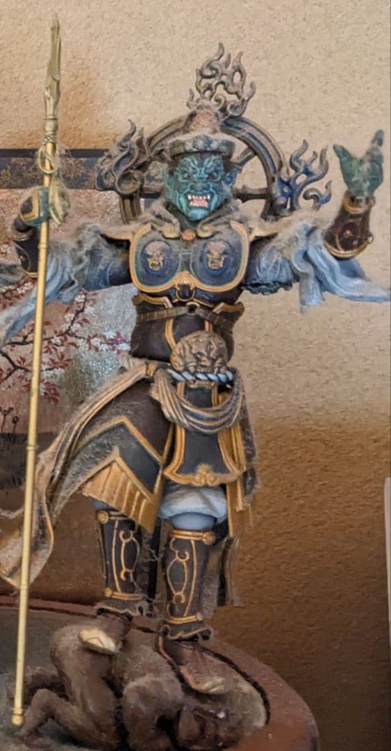 タケヤ師可動仏像・持国天、増長天、広目天、多聞天四天王像フィギュア 4体セット