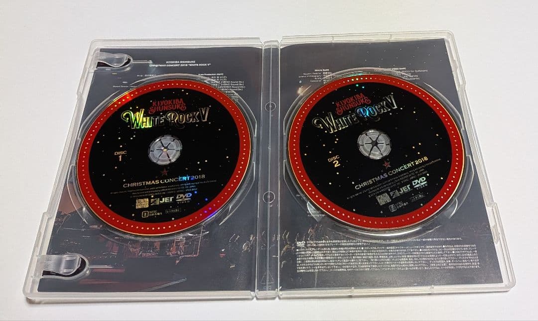 清木場俊介 CHRISTMAS 2018 WHITE ROCK V DVD レア 清木場俊介 WHITE