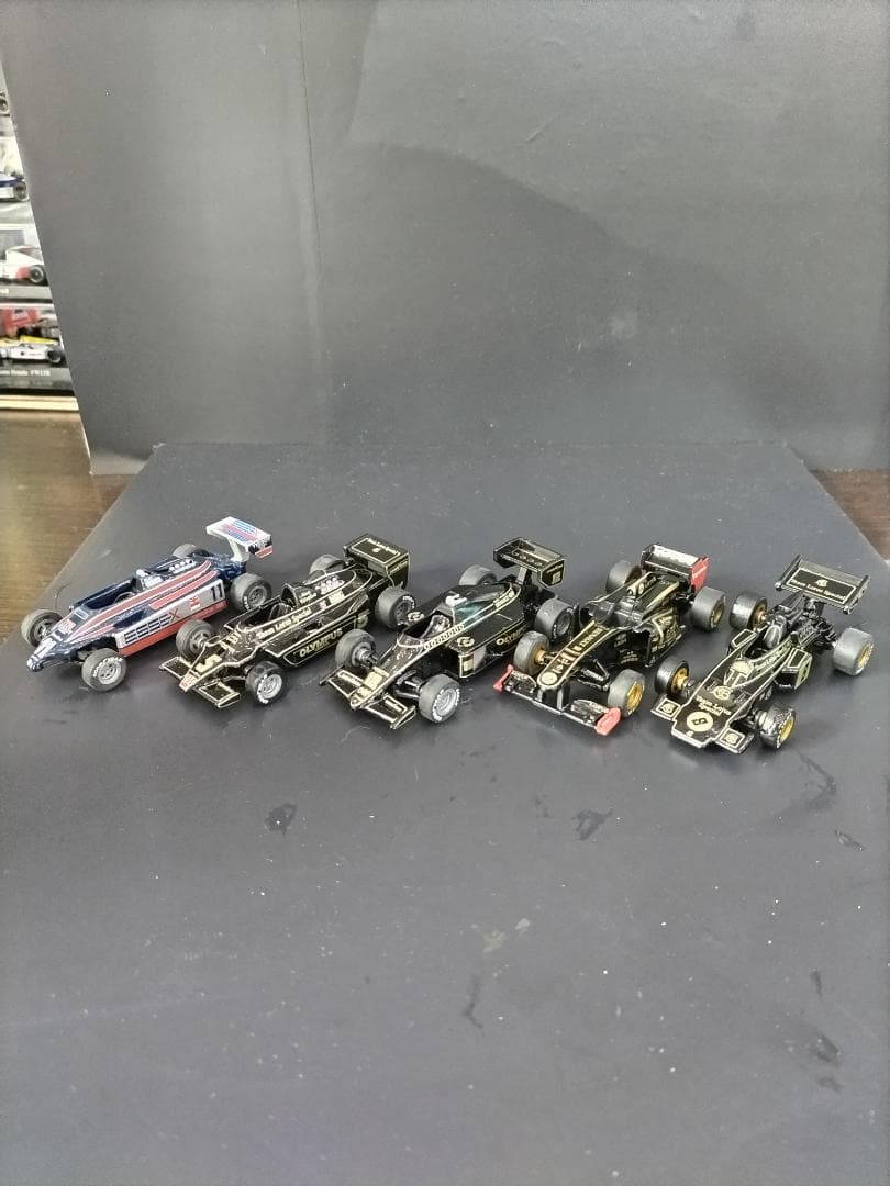 ロータスF1 ミニカー 5台セット ケース付き