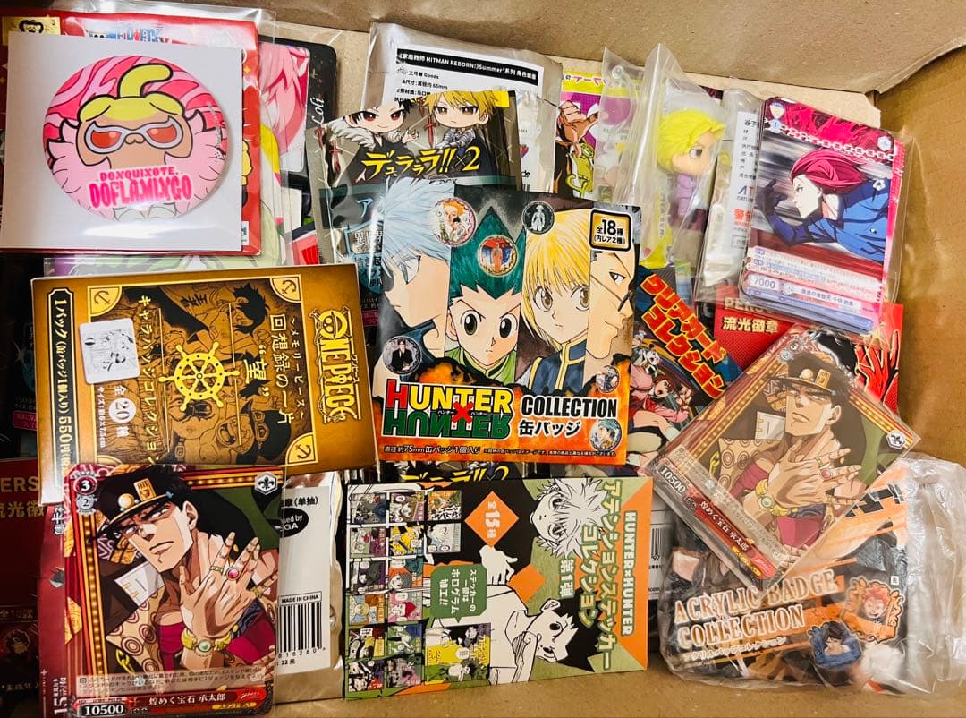 one piece ナルト 家庭教師ジャンプ　アニメキャラグッズ大量　まとめ売り